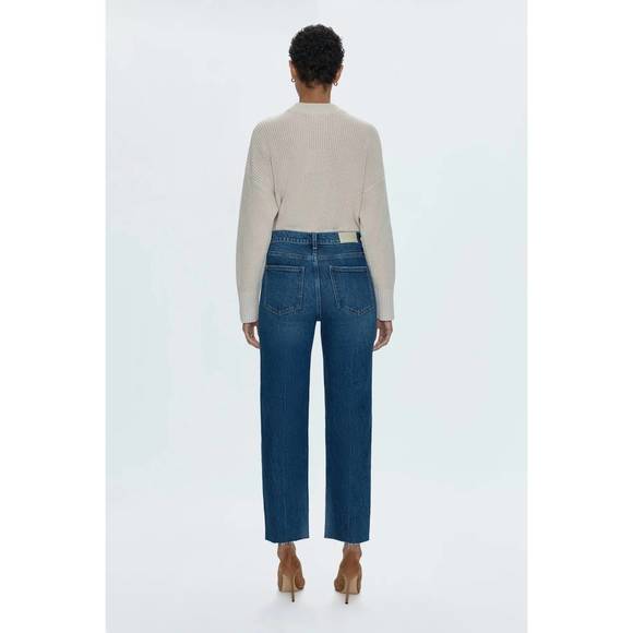 NEW PISTOLA charlie high rise classic straight jean in forum vintage